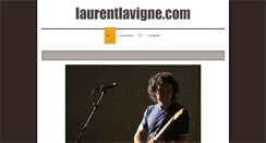 Desktop Screenshot of laurentlavigne.com