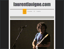 Tablet Screenshot of laurentlavigne.com